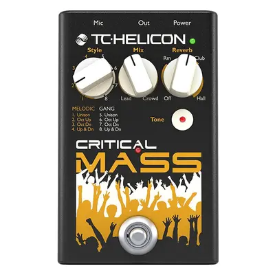 TC Helicon Critical Mass Vocal processor