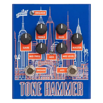 Aguilar Tone Hammer New York Skyline Bassguitar Effects Pedal