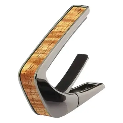 Thalia Wood Collection Koa-Black Chrome Acoustic Guitar Capo