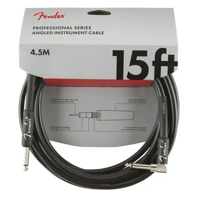 Fender Professional Series 4,5 m Straight - Angled Instrument Cable