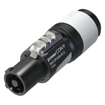 Neutrik NAC3FXXB-W-S Speakon connector