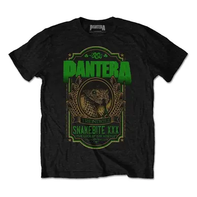 Pantera T-Shirt Snakebite XXX Label Unisex Black