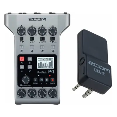 Zoom PodTrak P4 SET Podcast Mixer