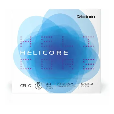 D'Addario H512 3/4M Helicore D Cello Strings