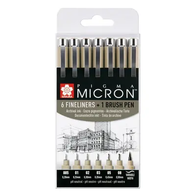 Sakura Pigma Micron Fineliner Technical pens Black pcs