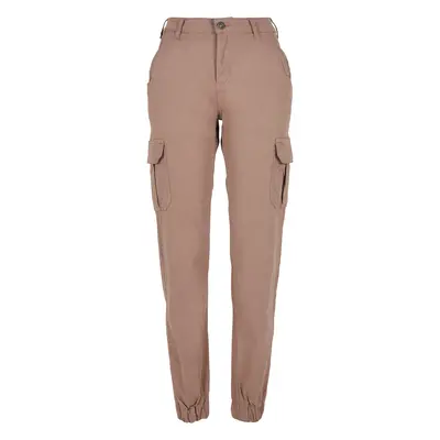 Women's cargo pants Urban Classics high waist (large sizes)