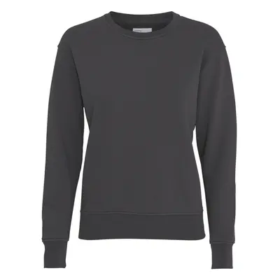 Women's round neck sweater Colorful Standard Classic Organic lava grey