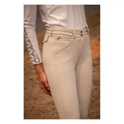 Women's saddle stitch riding pants Pénélope