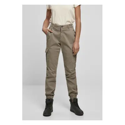 Women's trousers Urban Classics high waist cargo