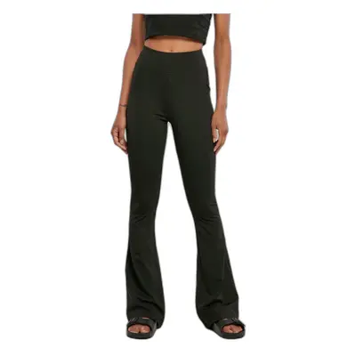 Women's high-waisted flared legging Urban Classics Recycled GT