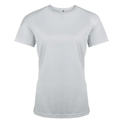 Women's short sleeve T-shirt Proact Sport blanc