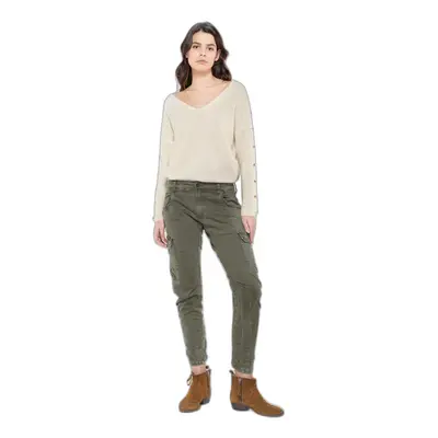 Women's 7/8 cargo Trousers Le Temps des cerises Rivera