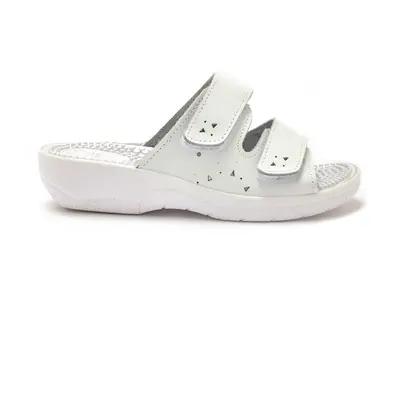 Women’s full-opening Velcro mules Pédiconfort