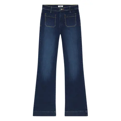 Women's dark wash flared jeans Wrangler