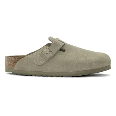 Clogs Birkenstock Boston Suede Leather