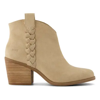 Constance Braid Ankle Boots for Women Toms