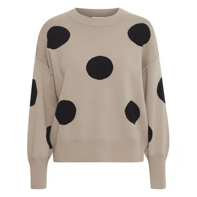 Polka dot jumper for women b.young Omme