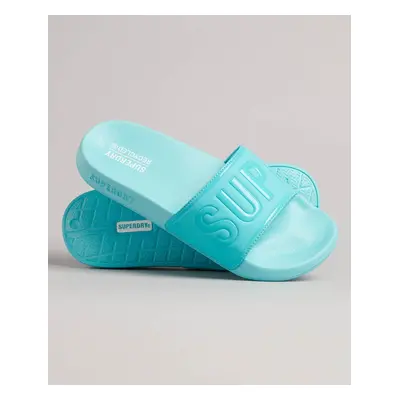 Women's vegan pool slides Superdry Code Core