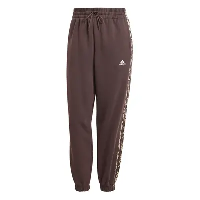 Women's 7/8 animal print jogging suit adidas Essentials 3-Stripes