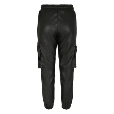 Trousers cargo similicuir cargo femme grandes tailles Urban Classics