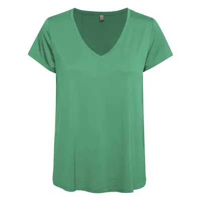 Women's v-neck T-shirt CULTURE Poppy