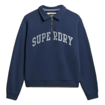 Women's 1/2 zip sweater Superdry Athletic Collared