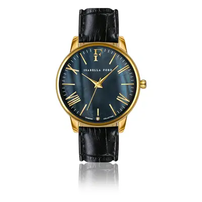 Leather watch woman Isabella Ford Stella