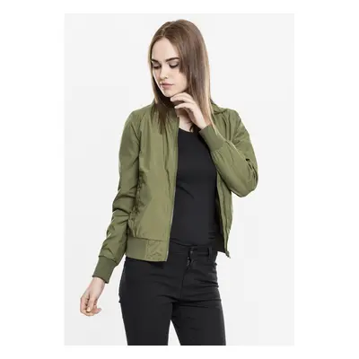 Women's urban classic bomber light parka