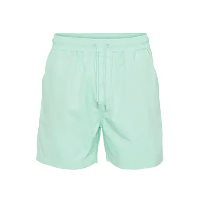 Twill shorts Colorful Standard Organic light aqua