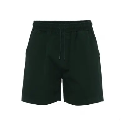 Twill shorts Colorful Standard Organic hunter green