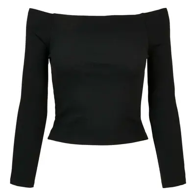 Women's long-sleeved bare-shoulder T-shirt Urban Classics