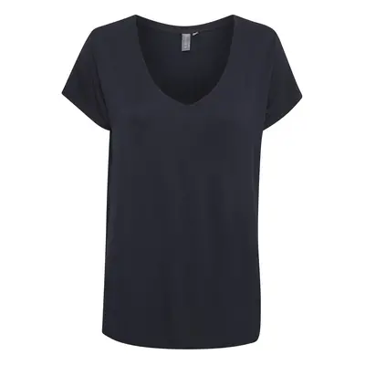 Women's v-neck T-shirt CULTURE Poppy