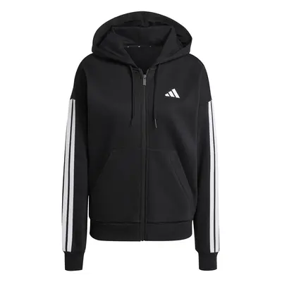 Women's zip-up fleece hoodie adidas Essentials 3-Stripes