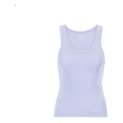 Women's ribbed tank top Colorful Standard Organic soft lavender