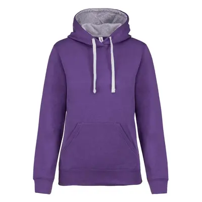 Women's Hoodie Kariban Contrastée