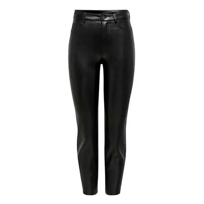 Women's trousers Only Emily imitation cuir