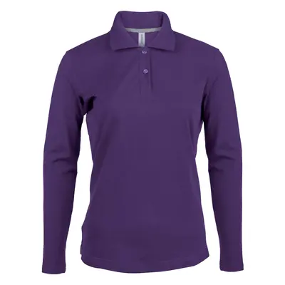 Women's long-sleeve polo Kariban