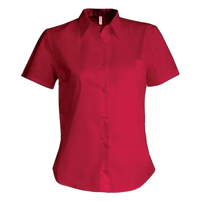 Shirt woman short sleeves Kariban Popeline