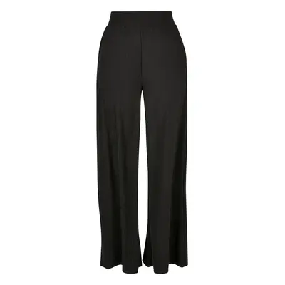 Women's ribbed jersey wide leg Trousers Urban Classics GT