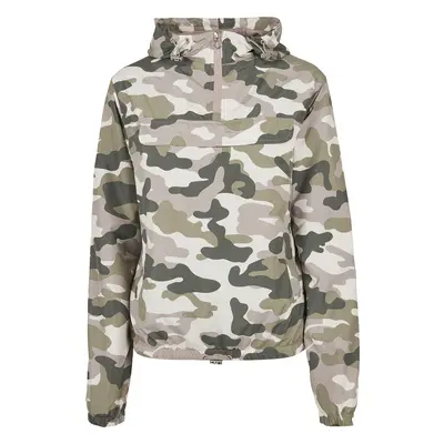 Women's windbreaker jacket Urban Classics camouflage