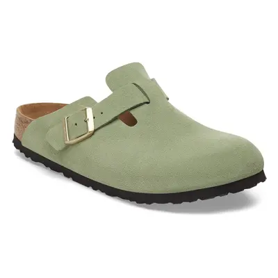 Women's clogs Birkenstock Boston Soft Footbed Suede Leather