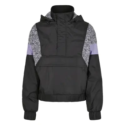 Women's waterproof jacket Urban Classics aop mixed pull