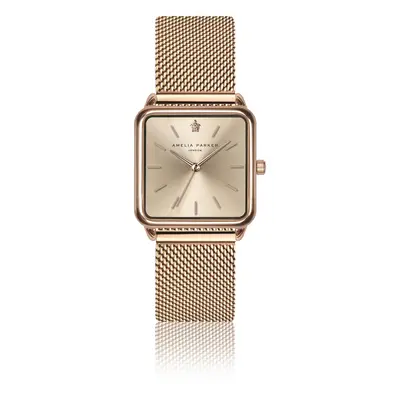 Women's watch Amelia Parker Gold Plaza Mesh