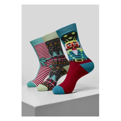 Socks Urban Classics christmas nutcracker (3pcs)