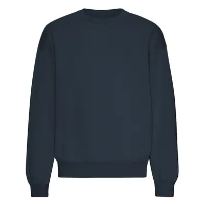 Oversized crewneck sweatshirt Colorful Standard Organic Marine Blue