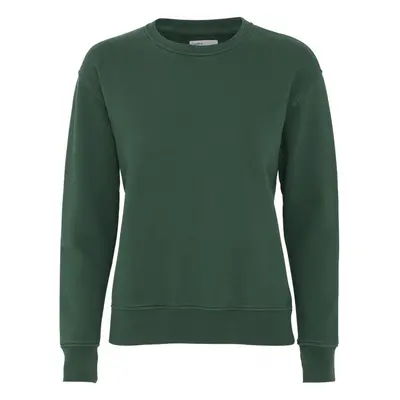 Women's round neck sweater Colorful Standard Classic Organic emerald green