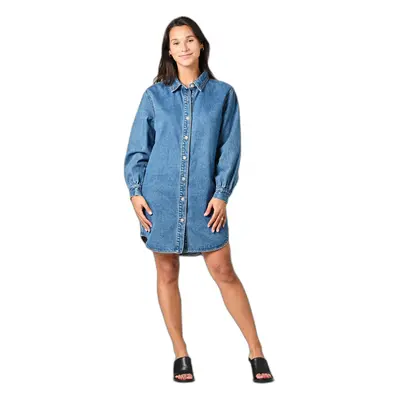 Denim shirt dress for women F.A.M. Paris Salome Long