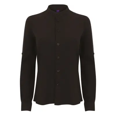 Women's Mao collar shirt Henbury