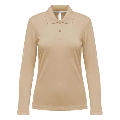 Women's long sleeve polo shirt Kariban