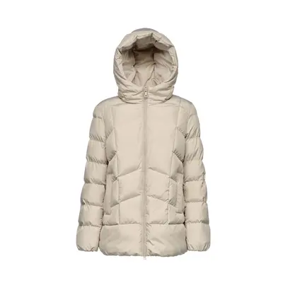 Women's long hooded down jacket Geox Anylla